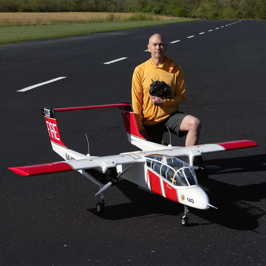 OV-10 Bronco 20cc ARF with Landing Gear Set (HAN5055CEPS)