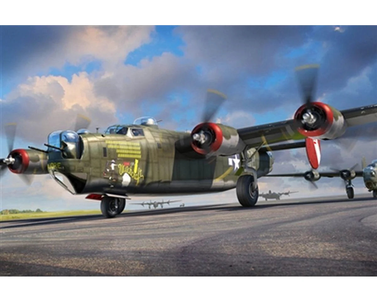 1/48 US B-24J Liberator Plastic Model Kit (HBO81774)