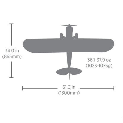 Carbon Cub S2 1.3m Cleetus McFarland Special Edition BNF Basic (HBZ320051SE)_17