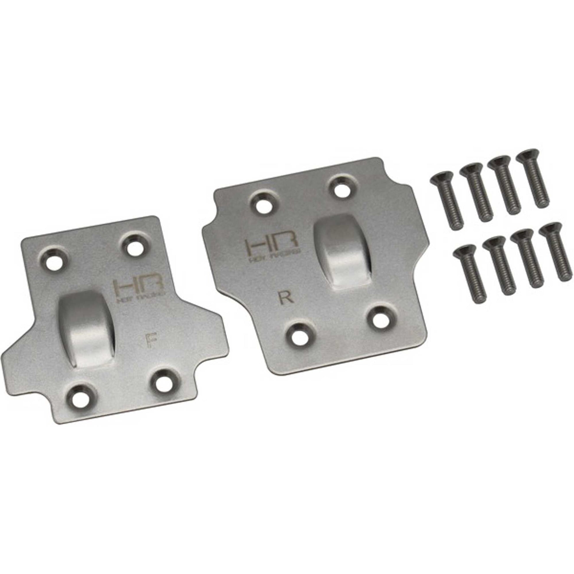 Stainless Steel Front and Rear Skid Plate Set Arrma 6S (HRAAON331M08)_1