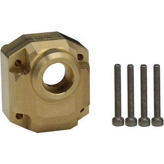 Brass 88g Currie F9 Portal Axle 3rd Member for Axial UTB (HRAAUTB12CH)