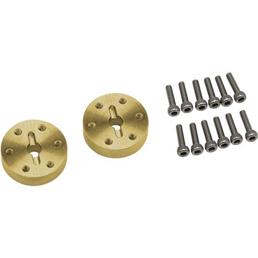 Brass Beadlock with 20g Pin Drive Adapter for Element Enduro (HRAEDR10PH)