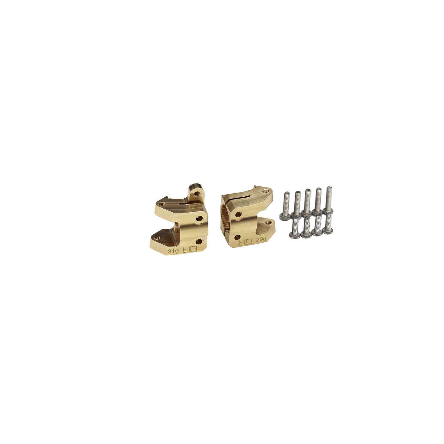 Brass 29g Caster Block for Element Enduro (HRAEDR19H)