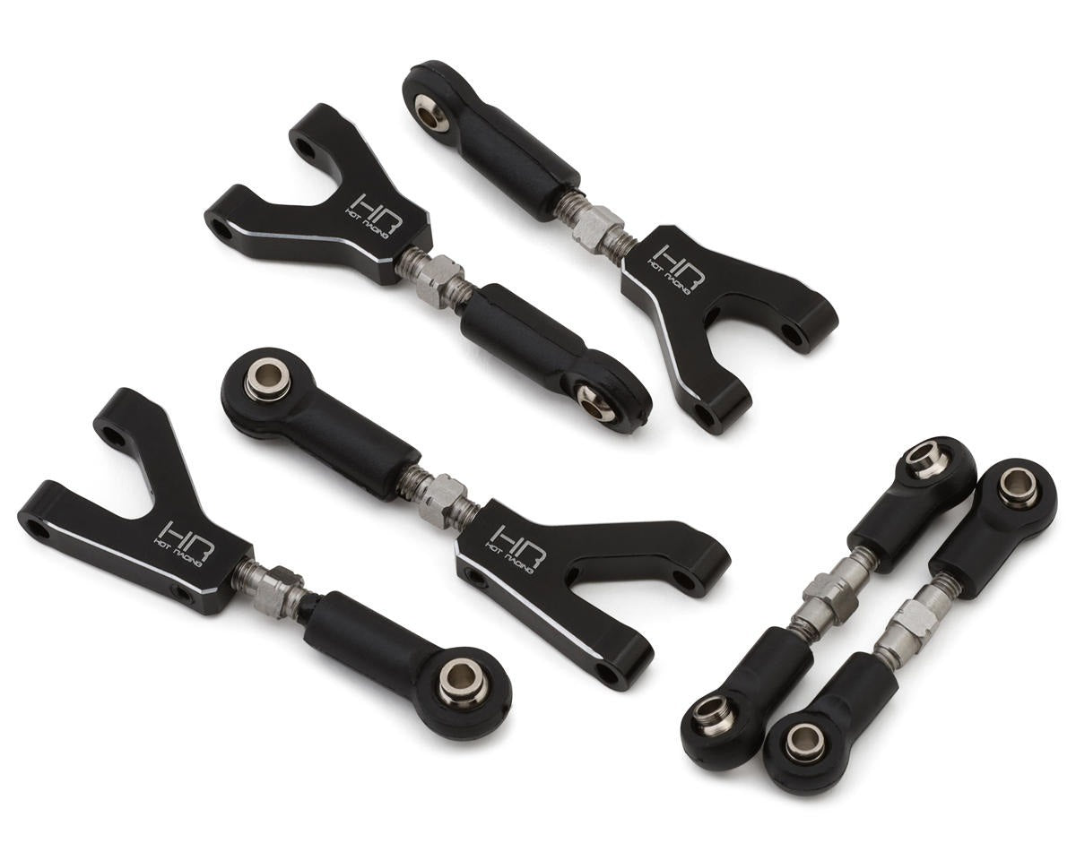 Hot Racing LosiÃ‚Â® NASCAR Aluminum Adjustable Camber & Steering Links Set
