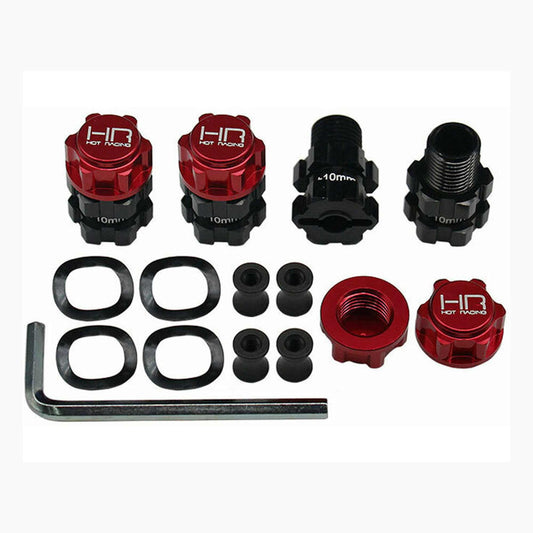 Aluminum Heavy Duty 17mm Hex Hubs 10mm Offset for Arrma Gorgon (HRAGRR117XT02)