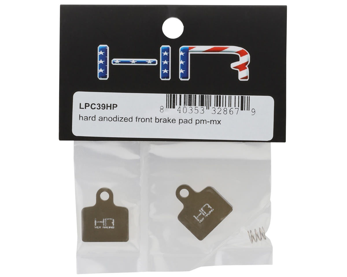 Hard Anodized Front Brake Pad PM-MX (HRALPC39HP)