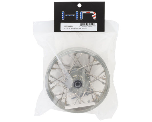 7075 CNC Wire Spoke Rear Wheel for Losi Promoto-MX (HRALPC532R08)