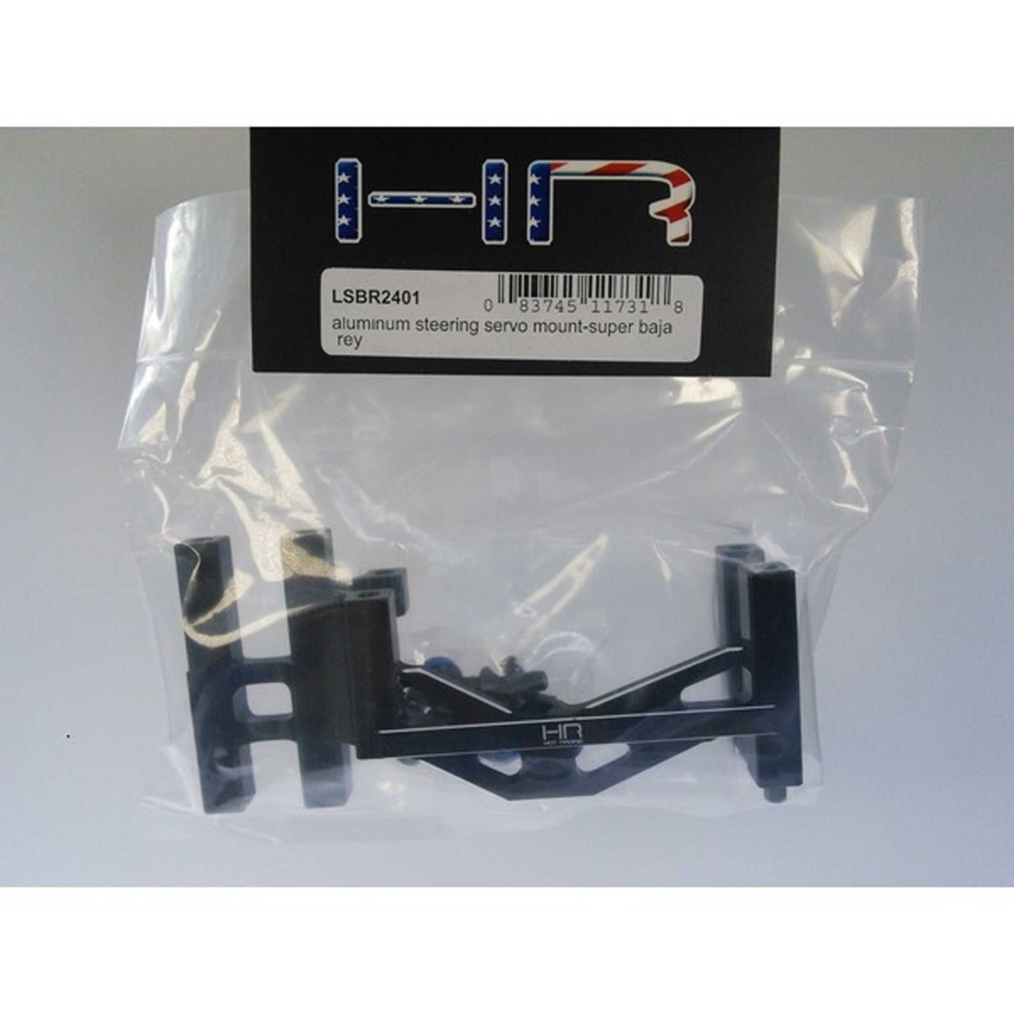 Aluminum Servo Mount for Losi Super Baja Rock Rey and Super Rock Rey (HRALSBR2401)