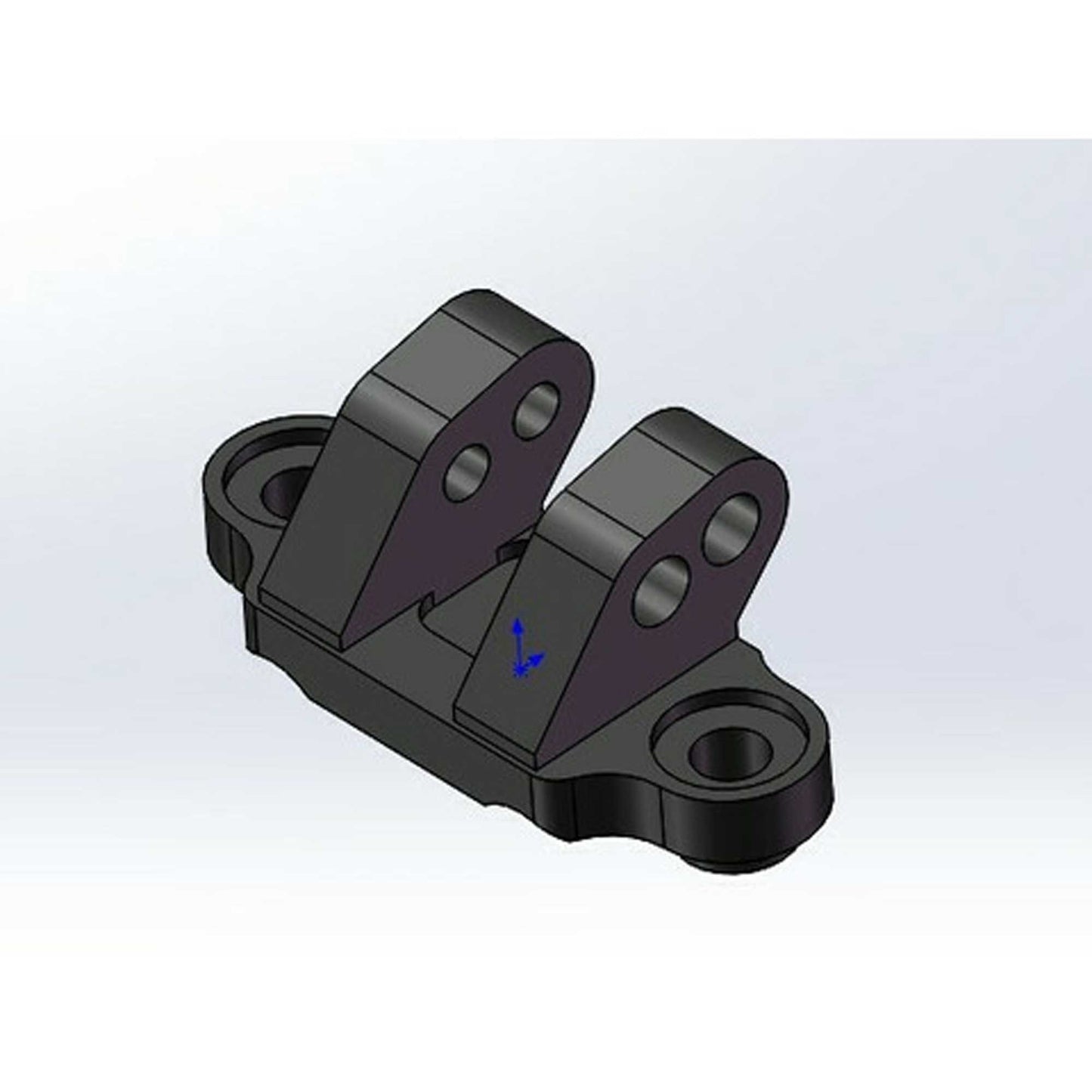 Aluminum Lower Shock Mount for Losi Mini LMT (HRAMMJ28L01)