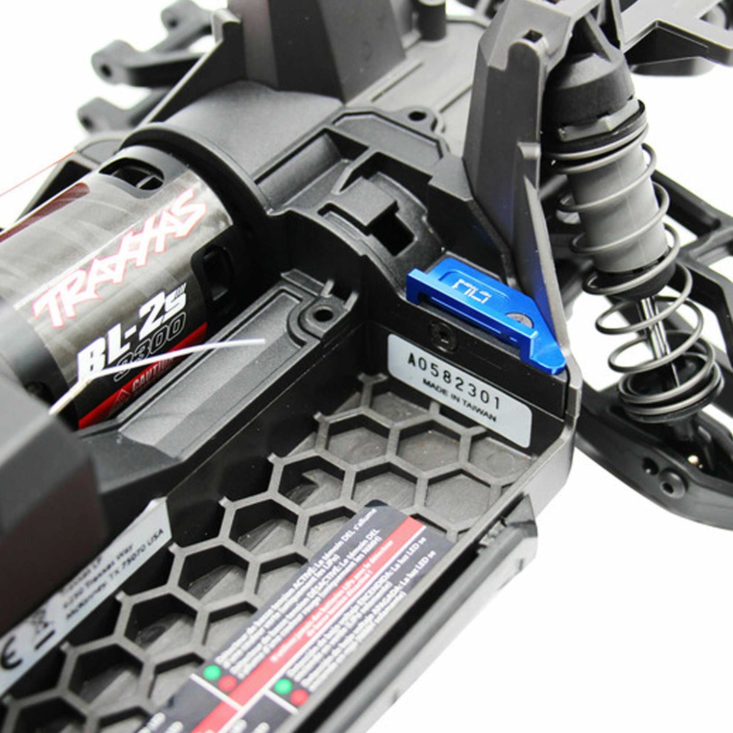 Flex Straps Hold-Down Set for Tall Batteries 1/10 Traxxas Mini-Maxx (HRAMMX126M06)