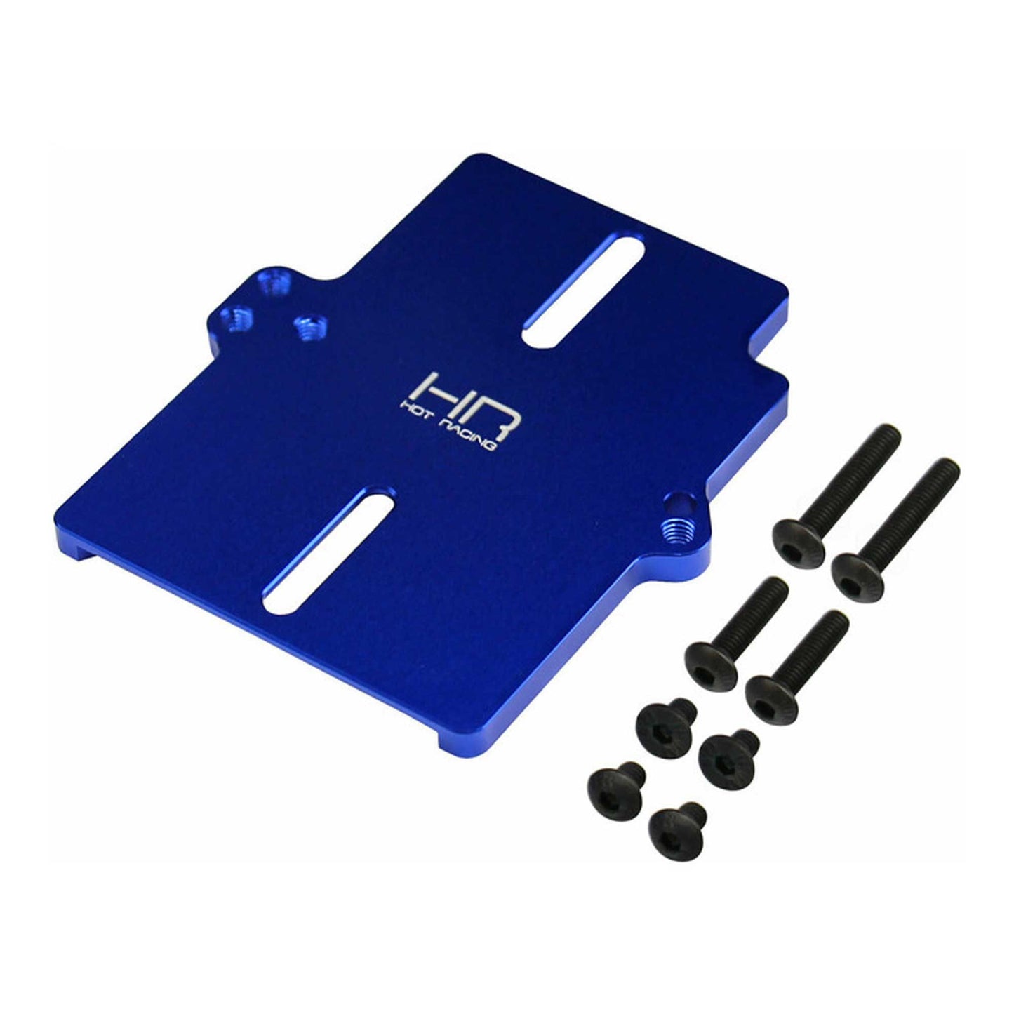 Aluminum Electronic Speed Control Mount for 1/10 Traxxas Mini Maxx (Blue) (HRAMMX14ESC06)