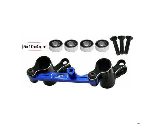Aluminum Steering Bellcrank for 1/10 Traxxas Mini Maxx (Blue) (HRAMMX48X01)