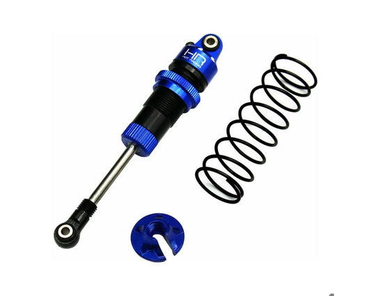 Aluminum 87mm Threaded Shocks for 1/10 Traxxas Mini Maxx (Blue) (HRAMMX87DPX06)