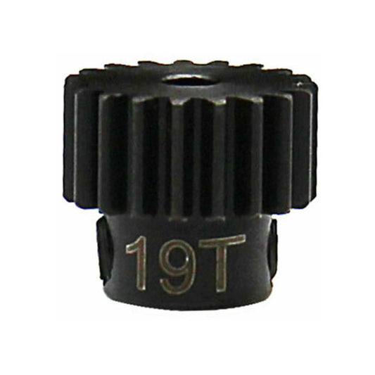 19t 0.5 Mod Hardened Steel Pinion Gear 2.3 Bore (HRAMSG19M05)