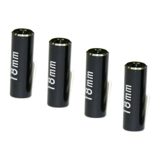 Aluminum Standoff Post Link 6x18mm with M3 Threads (4) (HRARCL61801)