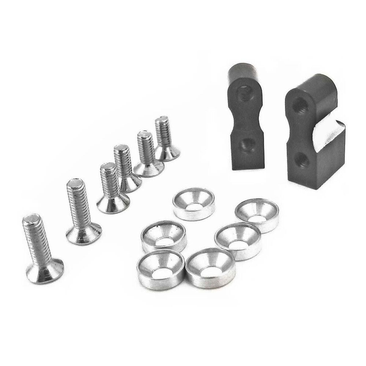 Black Aluminum Servo Mount for AX10 Wraith Ridge (HRASCP2401)