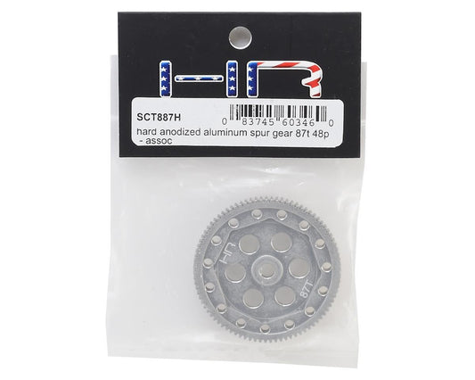 Hard Anodized Aluminum Spur Gear 87t 48p ASC (HRASCT887H)