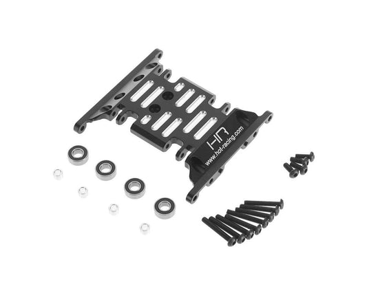 CNC Machined Roller Skid Plate for Axial SCX10 (HRASCX133M01)