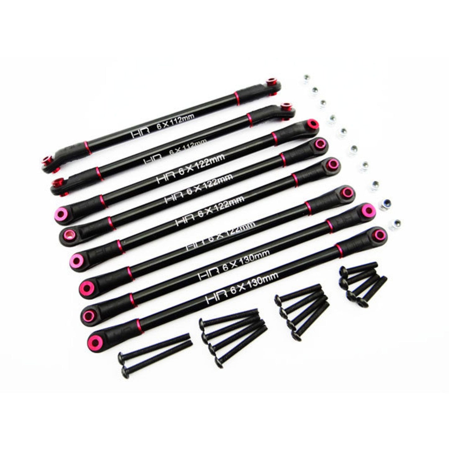 Aluminum 4-Link Set for Axial SCX10 (12.3in) (HRASCX313TL01)