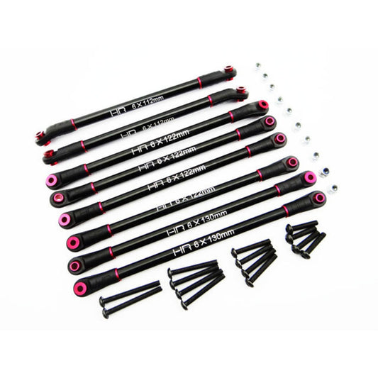 Aluminum 4-Link Set for Axial SCX10 (12.3in) (HRASCX313TL01)