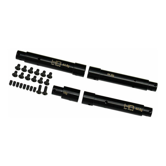 Brass Axle Tube Set for SCX PRO (HRASCXP12AW)