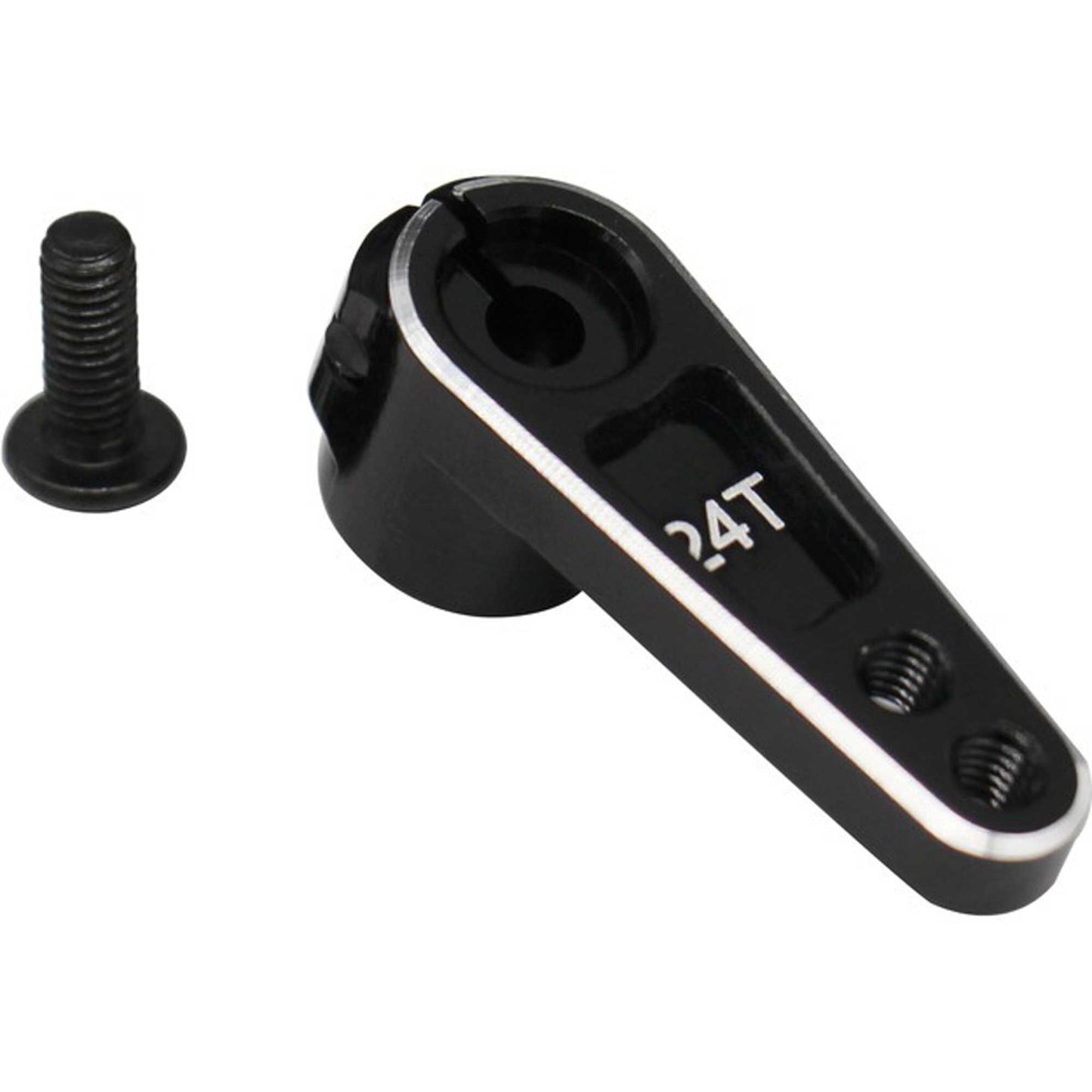 Aluminum 5 mm Offset Servo Arm 24 Spline (HRASH24TH01)