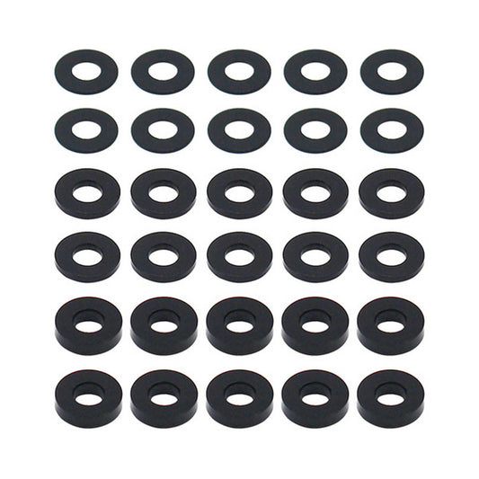 7.8x3.5mm Aluminum Hub Spacer Set (30) Black (HRASPC3578A01)