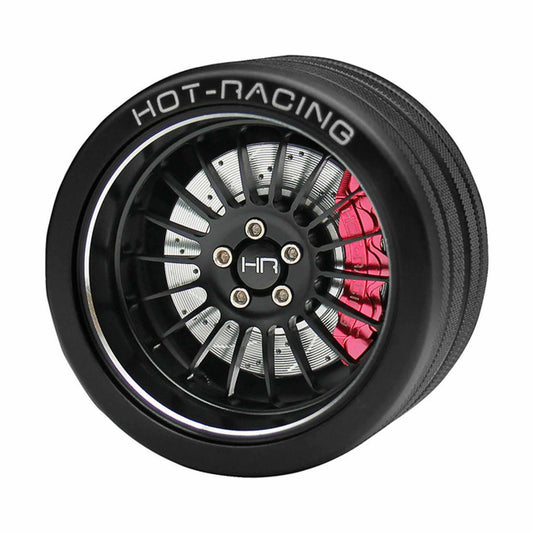 Black 18 Spoke 6061 Steering Wheel NB4 (HRASW49ET01)