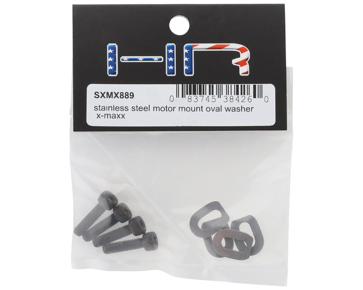 Stainless Steel Motor Mount Oval Washer for Traxxas X-Maxx (HRASXMX889)
