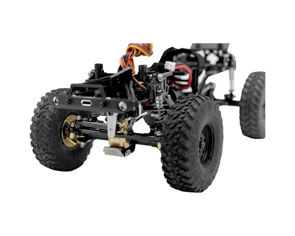 Stainless Steel Front and Rear Axle Skid Plate for SCX24 (HRASXTF331CF)