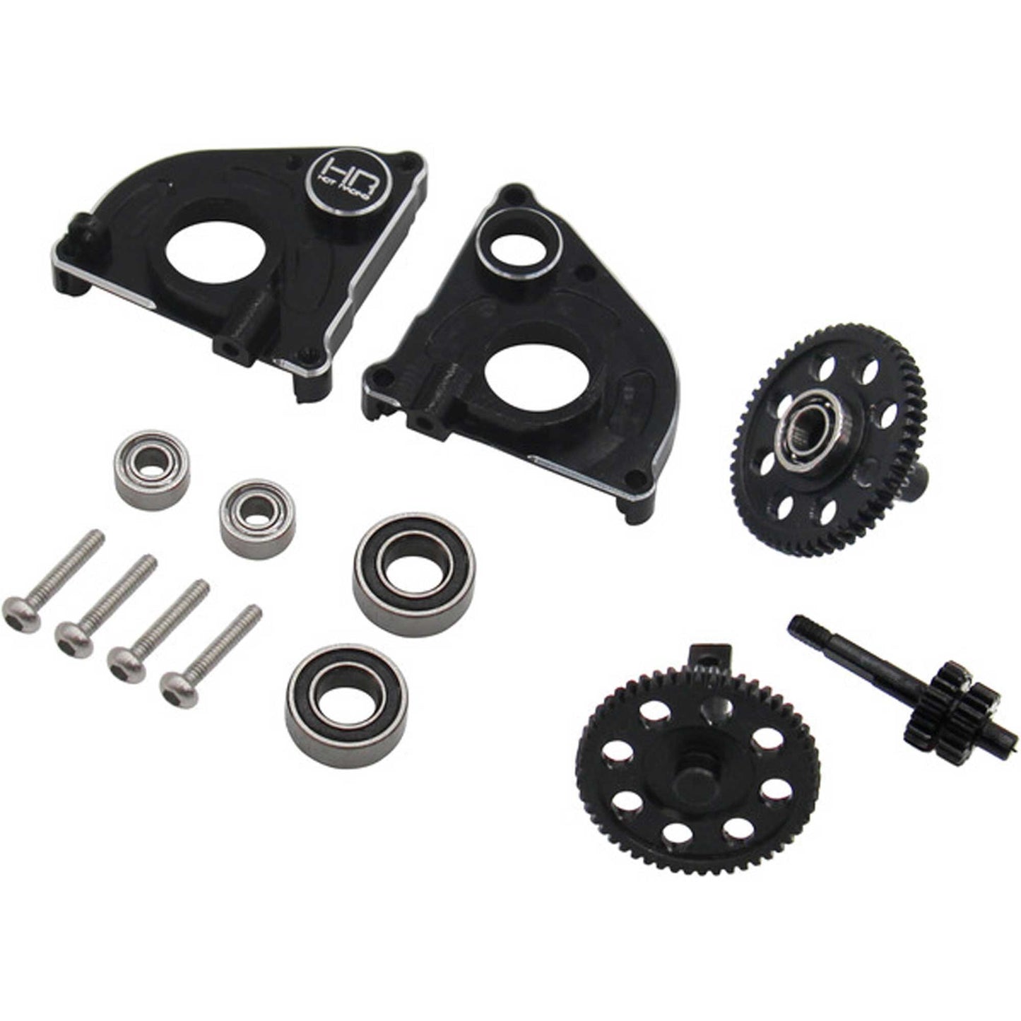 Front Over Drive Rock Crawler Transmission for SCX24 (HRASXTF38X)