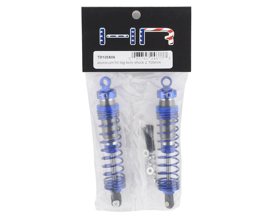 Aluminum 105mm HD Big Bore Shocks (2) (HRATD105X06)