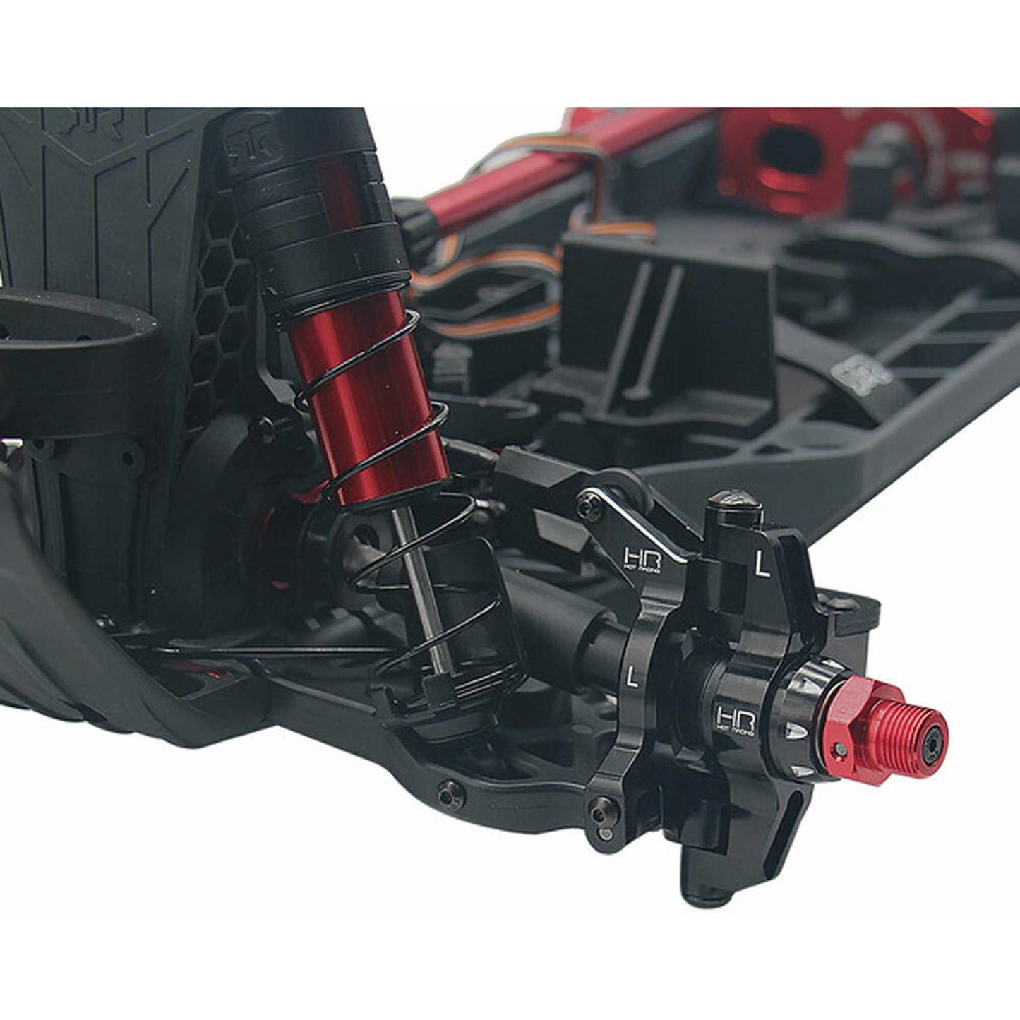 Aluminum Steering Blocks for 1/10 Arrma 4S Vehicles (HRATFFP21G01)