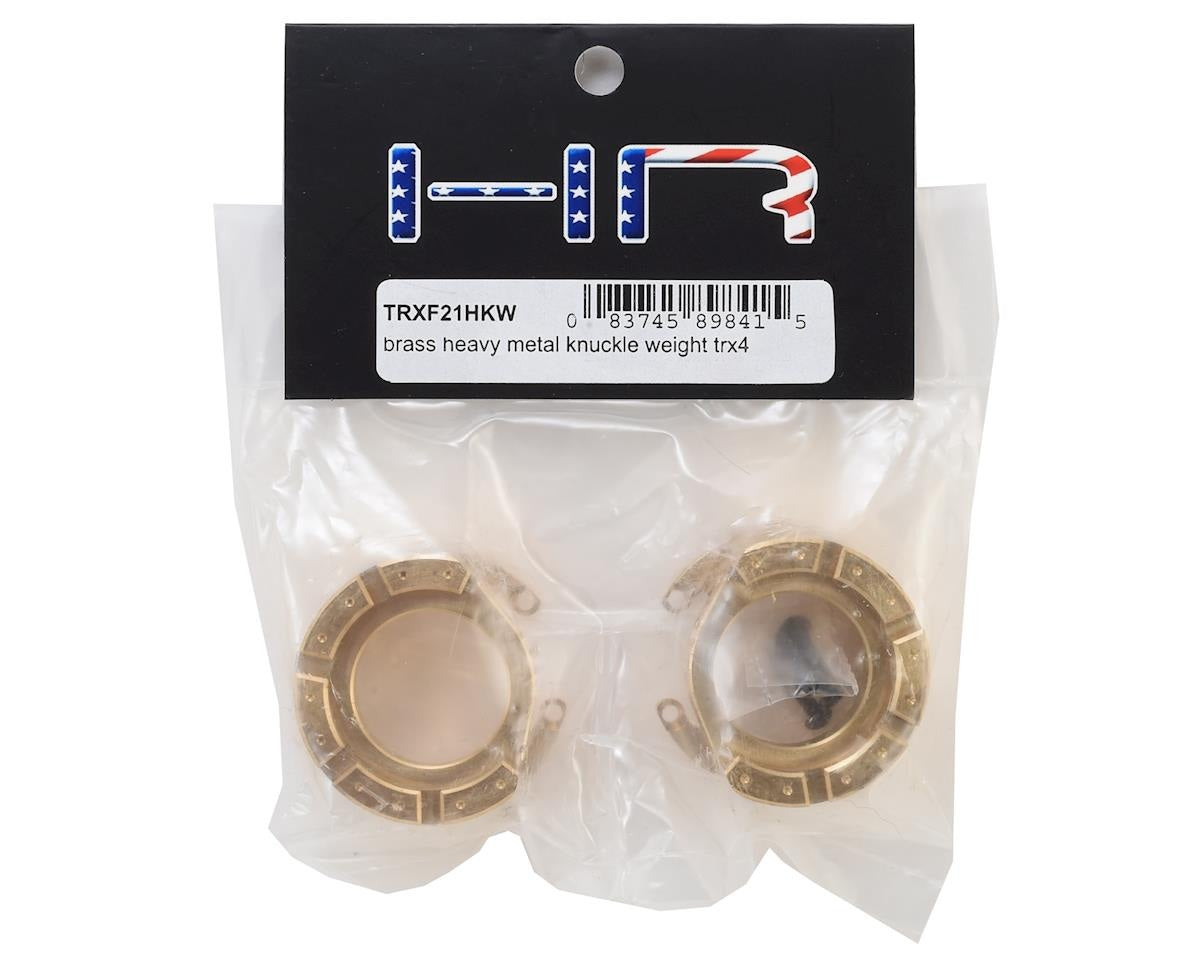 Brass Heavy Metal Knuckle Weight for Traxxas TRX 4 (HRATRXF21HKW)