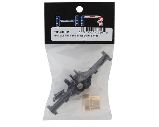 Rear Aluminum Axle Brass Cover for Traxxas TRX4-M (HRATRXM13H01)