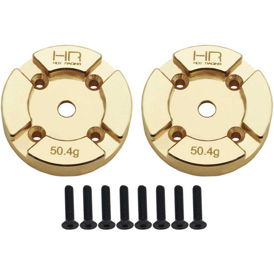 50.4g Brass Currie F9 Portal Knuckle for Axial UTB18 (HRAUTBM21CH)