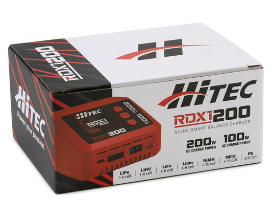 RDX1 200 AC/DC Smart Balance Charger (HRC44346)