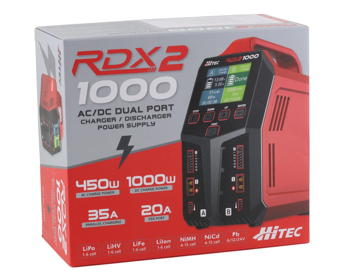 RDX2 1000 AC/DC Dual Port Charger and Power Supply (HRC44401)
