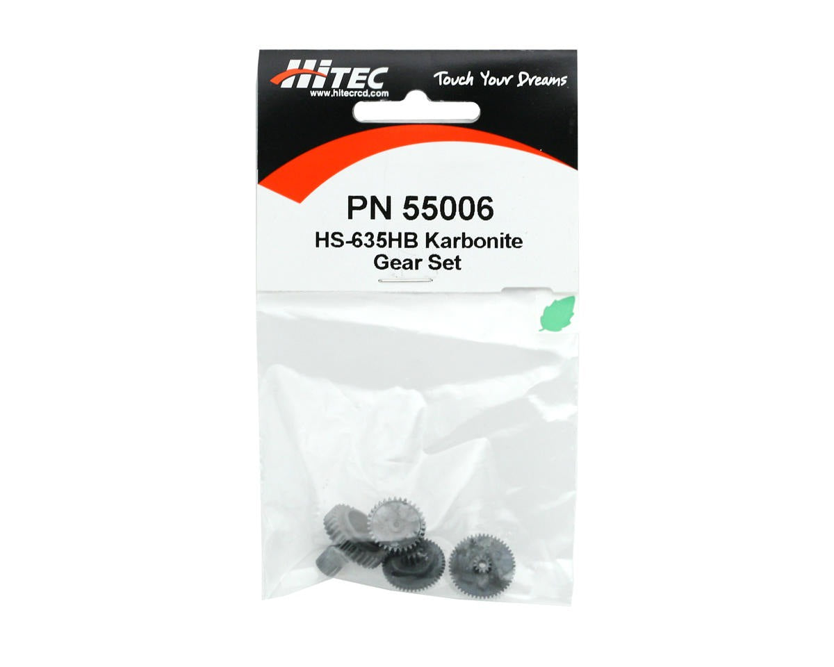 Karbonite Servo Gear Set for HS-635 (HRC55006)