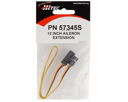 12" Servo Extension Lead for JR/RCD Systems (HRC57345S)