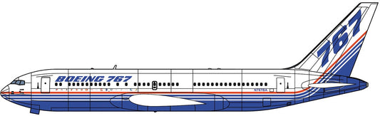 1/200 Boeing B767-200 Demonstrator Plastic Model Kit (HSG10853)