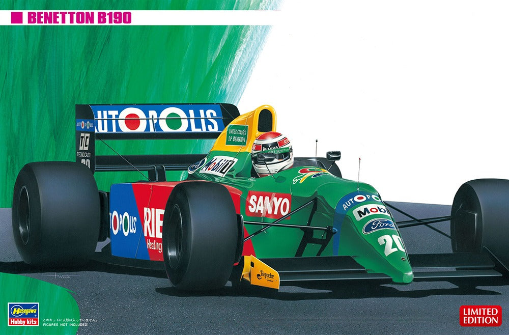 1/24 Benetton B190 Plastic Model Kit (HSG20340)