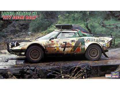 1/24 Lancia Stratos HF 1977 Safari Rally Plastic Model Kit (HSG25036)
