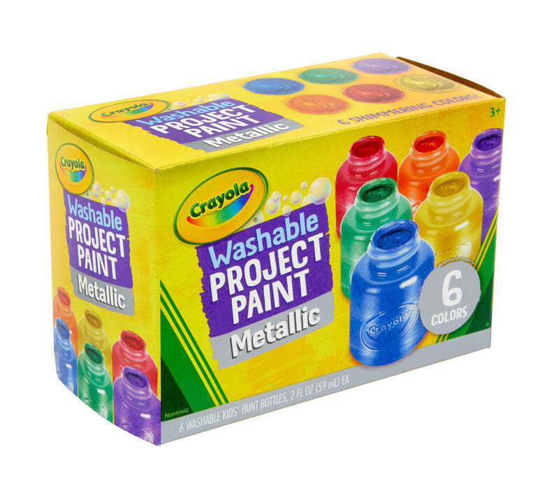 Washable Metallic Project Paint Set (CRABS545000)