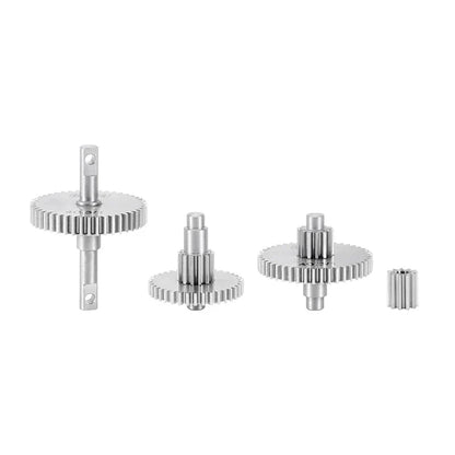 Stainless Steel 40:3:1 59% Underdrive Transmission Gear Set for TRX-4M (INJ4M36)