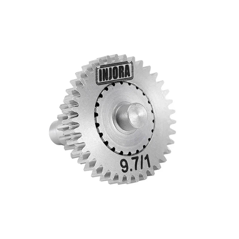 Stainless Steel 9:7:1 71% Overdrive Transmission Gear Set for TRX-4M (INJ4M36OD)