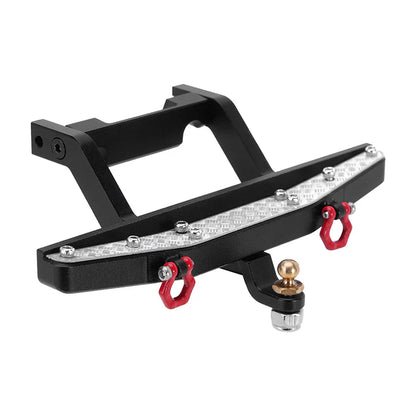 Aluminum Front and Rear Bumper Black for TRX-4M (INJ4M41FR)