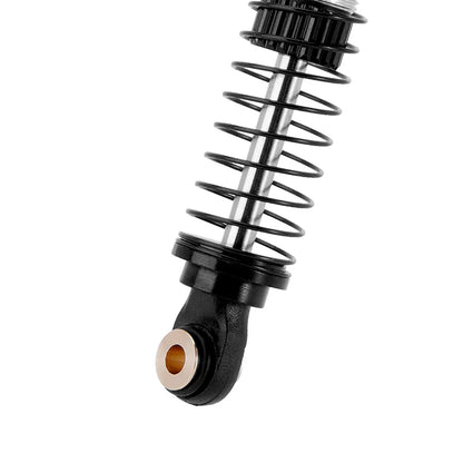 Aluminum Long Threaded Oil-Filled Shocks 59mm Black for TRX-4M (4) (INJ4M42BS4)