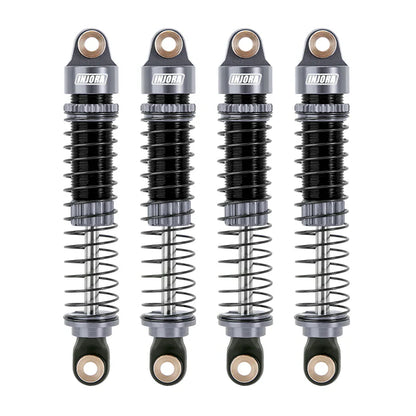 Aluminum Long Threaded Oil-Filled Shocks 59mm Gray for TRX-4M (4) (INJ4M42GL4)