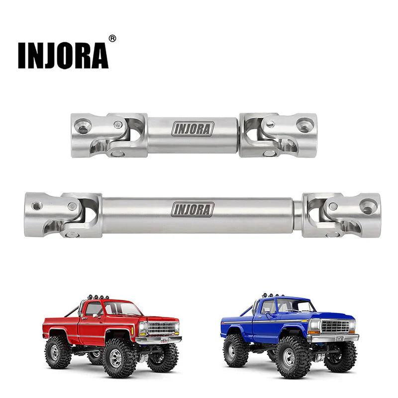 Stainless Steel Driveshafts for TRX-4M (INJ4M72SR)